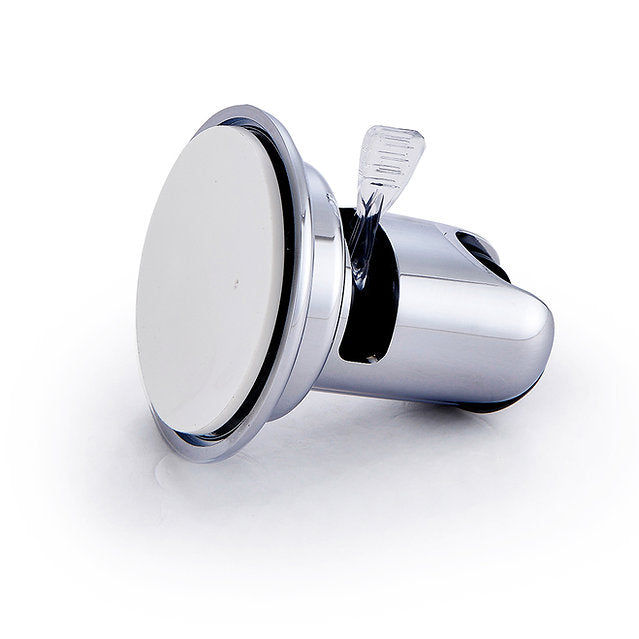 Support de pomme de douche à ventouse réglable chromé