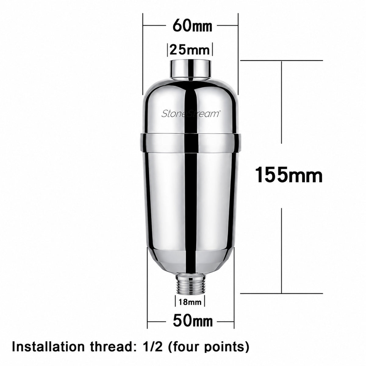 Advanced Hard Water shower filter