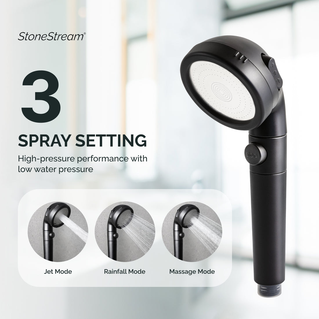 4 en 1 kit pierres ioniques noires