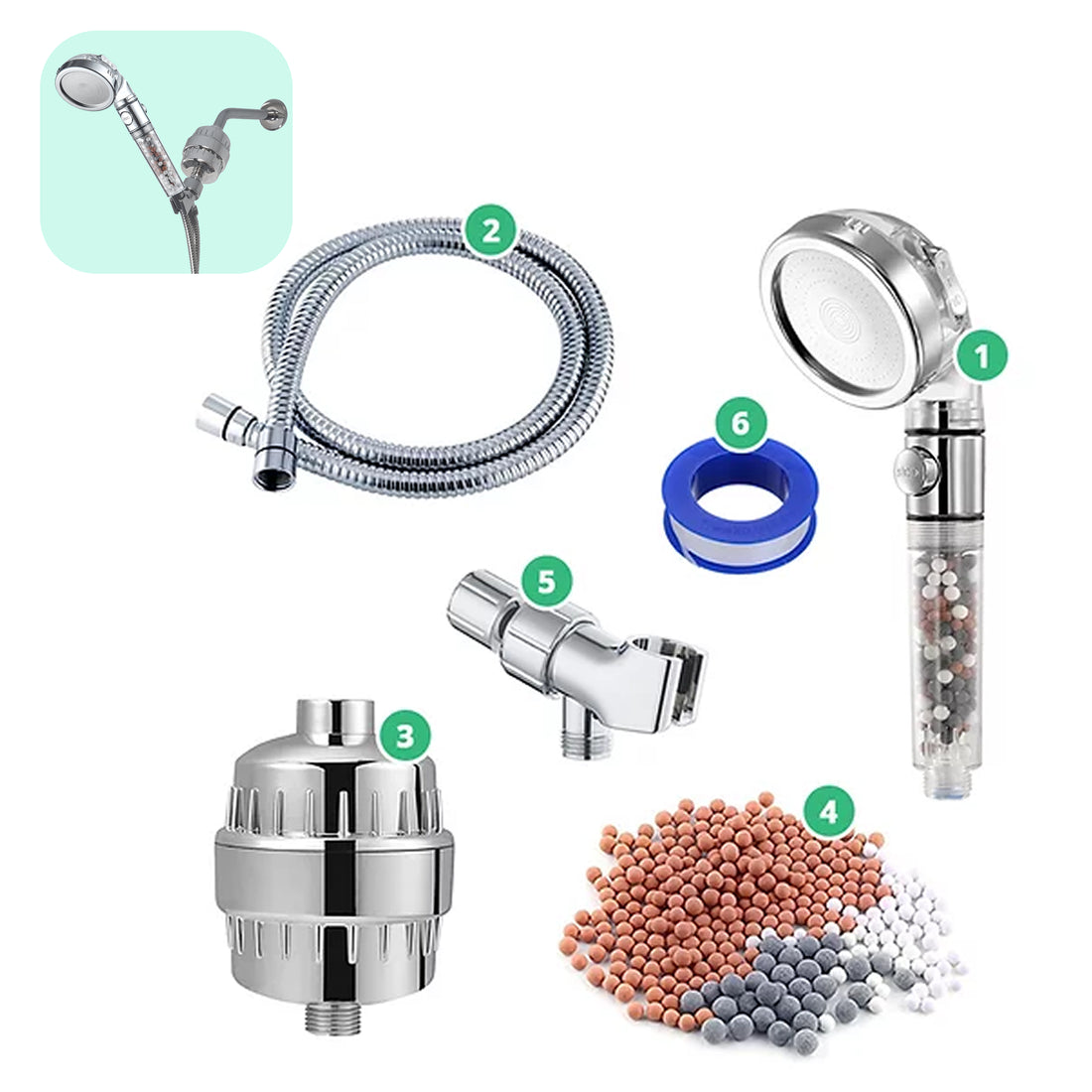 Kit de filtration en eau dure Ecopower